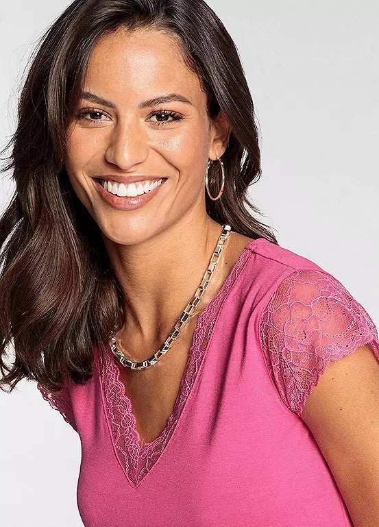 Laura Scott roosa pluus