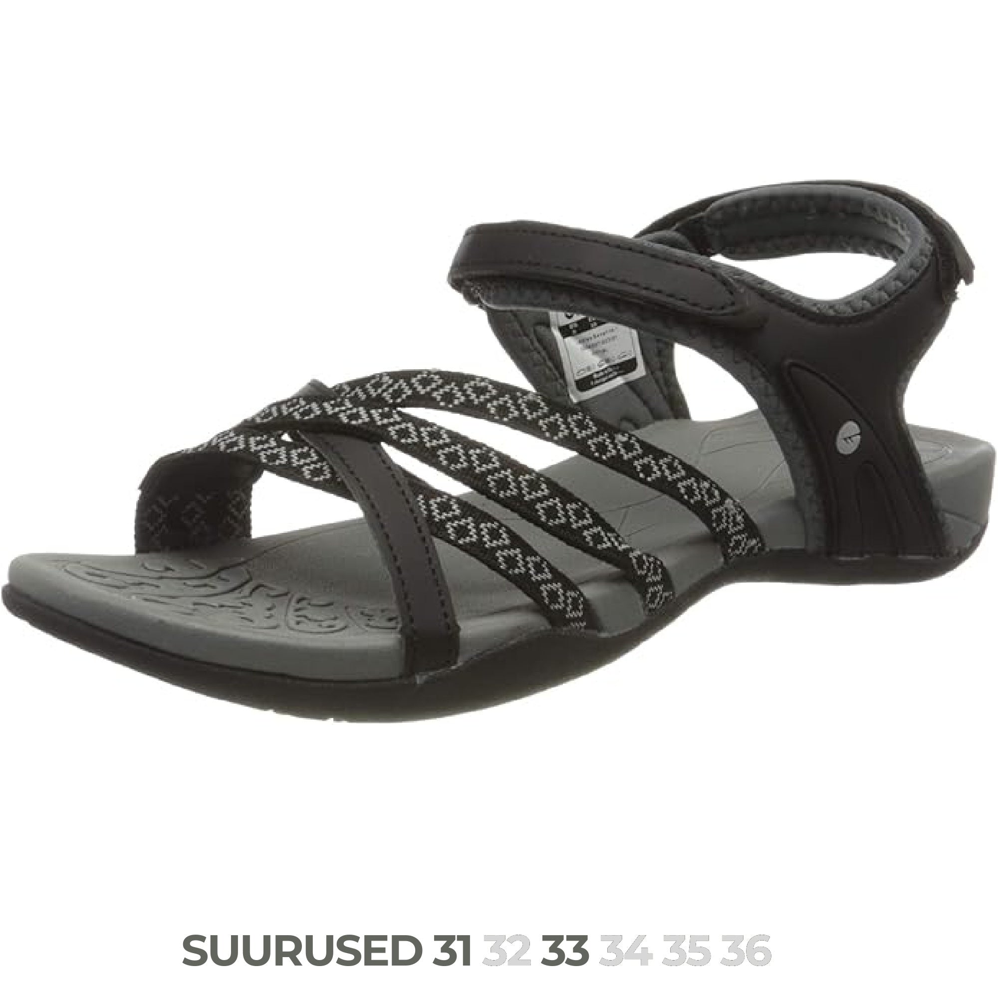 Hi-Tec mustad sandaalid