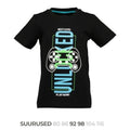 Blue Seven must T-särk