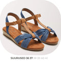 S.Oliver sinised sandaalid