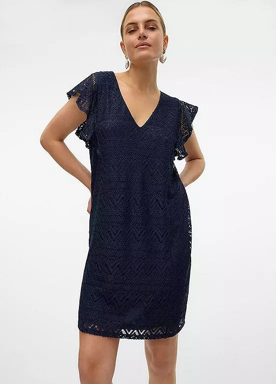 Vero Moda tumesinine kleit