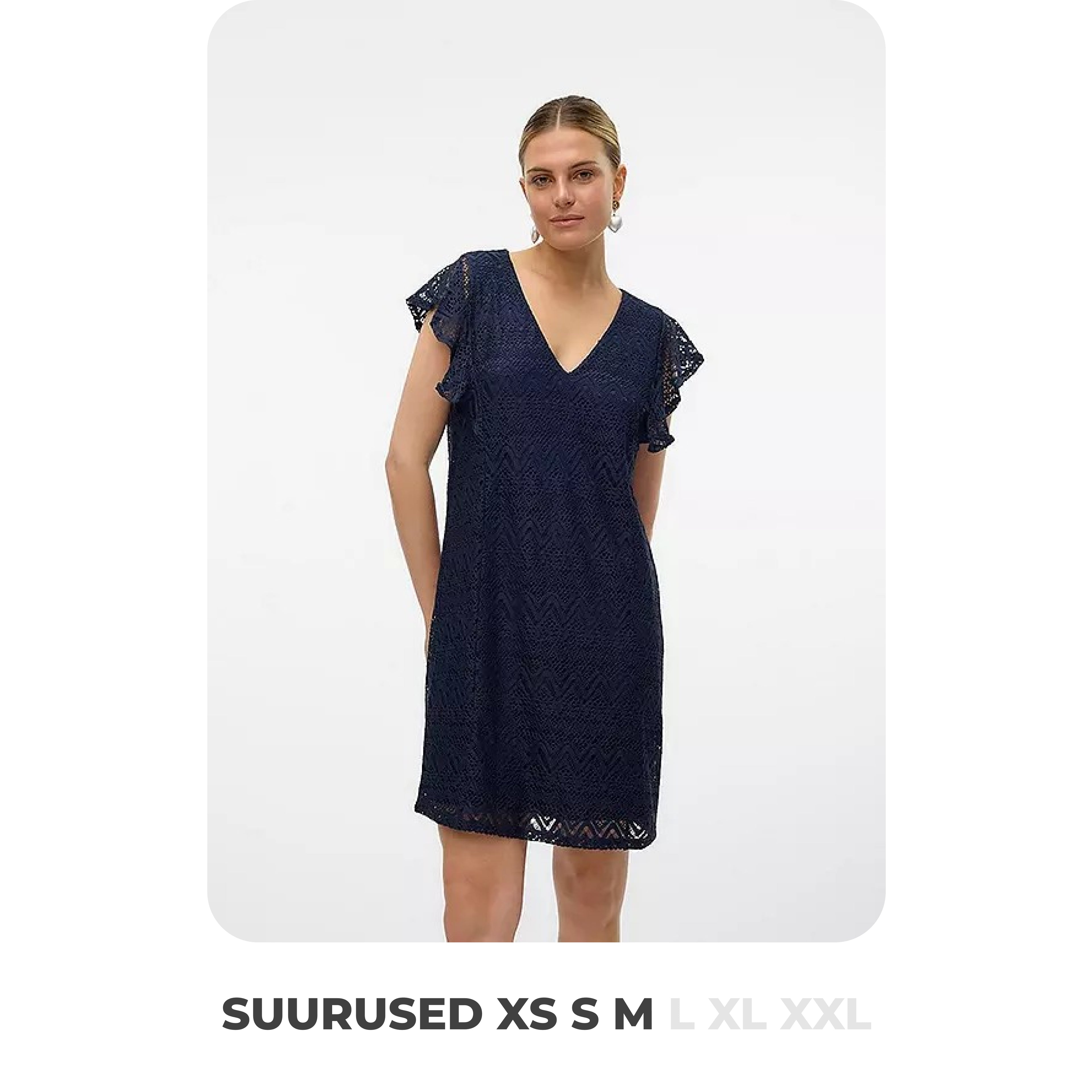 Vero Moda tumesinine kleit