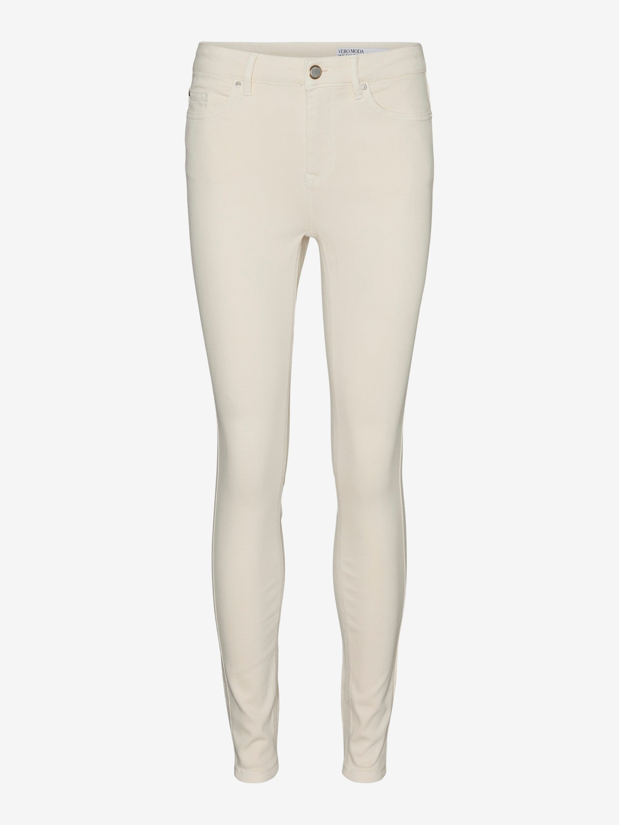 Vero Moda beežid teksapüksid