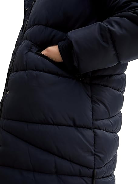 Tom Tailor tumesinine talvemantel