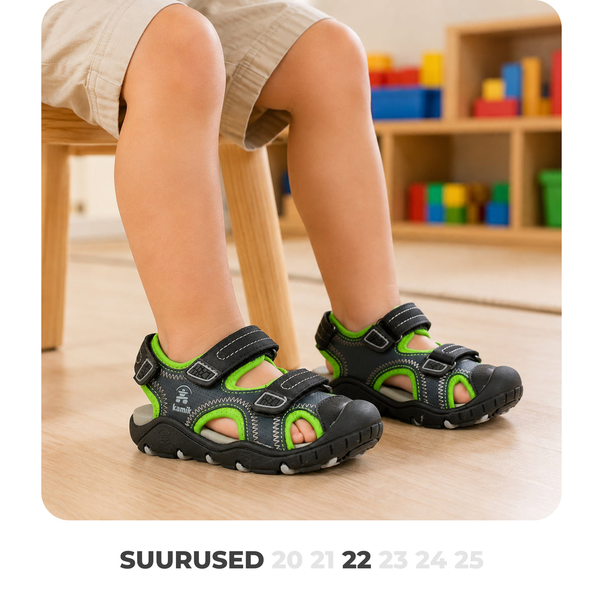 Kamik hallid sandaalid