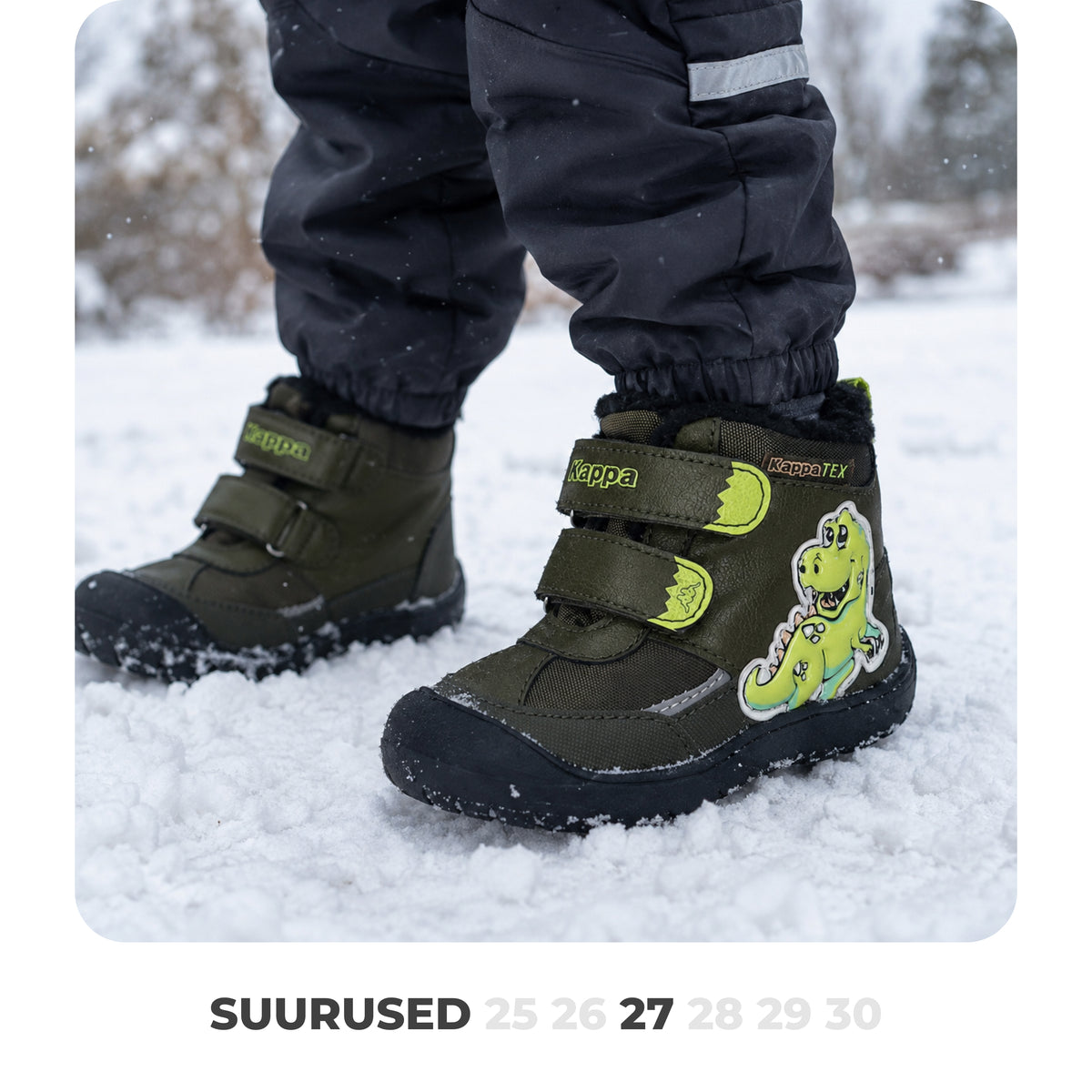 Kappa rohelised talvesaapad