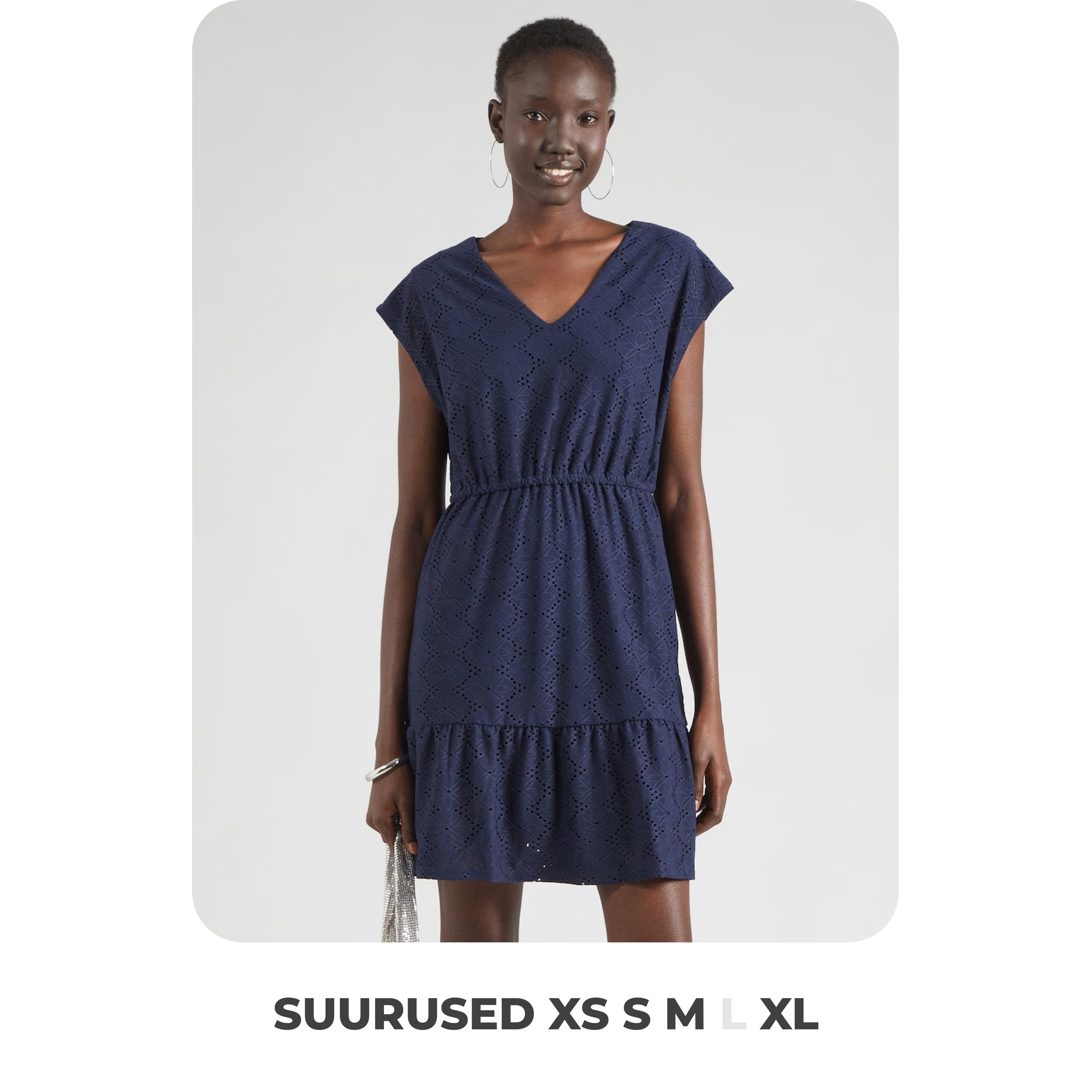 Vero Moda tumesinine kleit