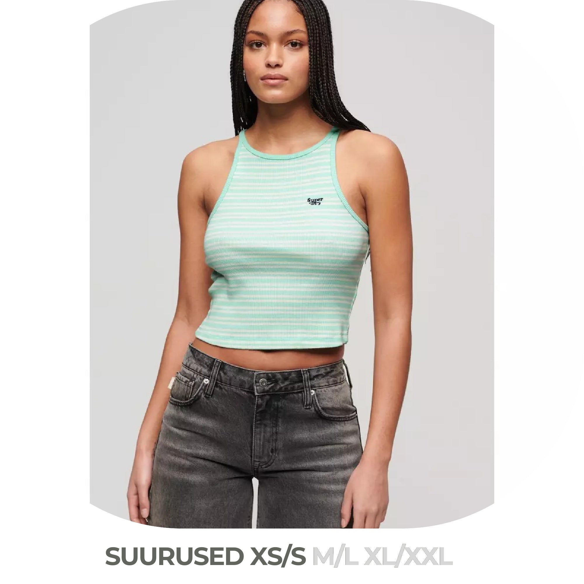 Superdry triibuline topp